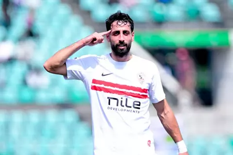 بعرضية متقنة من بيزيرا.. عدي الدباغ يعادل النتيجة للزمالك أمام المصري بالدوري